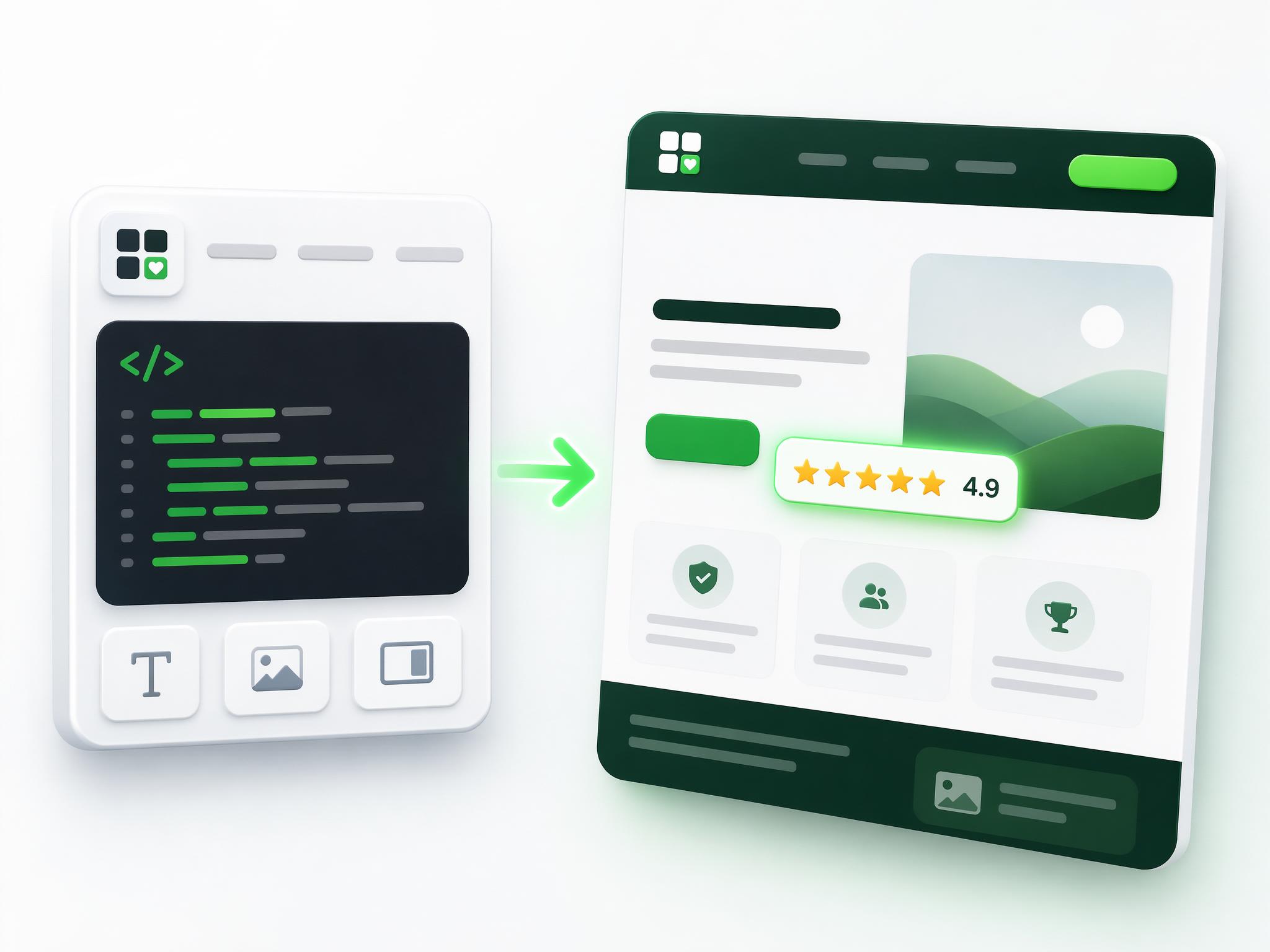 Установка бейджа с рейтингом организации на Tilda через HTML-блок